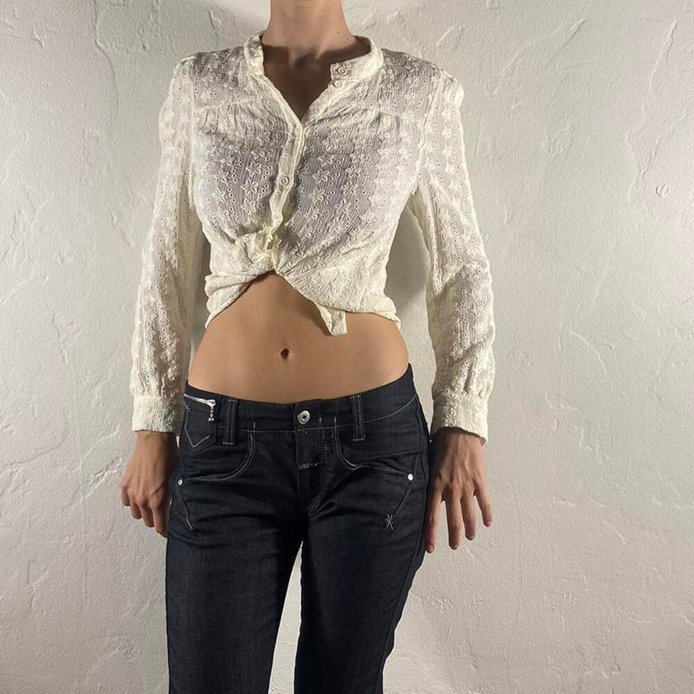 Steve madden puffed sleeves floral